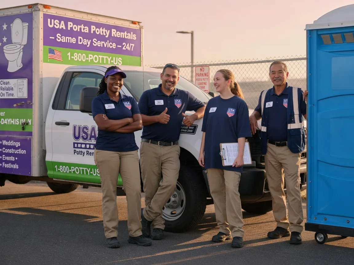 Porta Potty Rental company in Reagan, TX